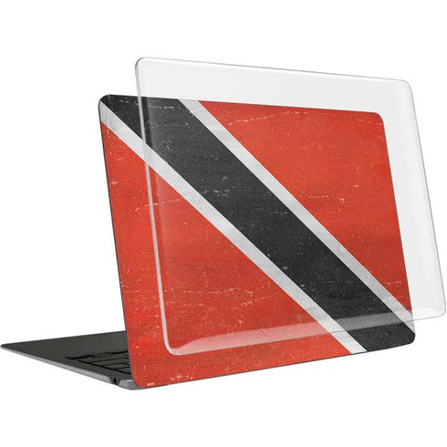 Trinidad and Tobagao Flag Distressed MacBook Air 15in (2023-2025) Case plus Skin